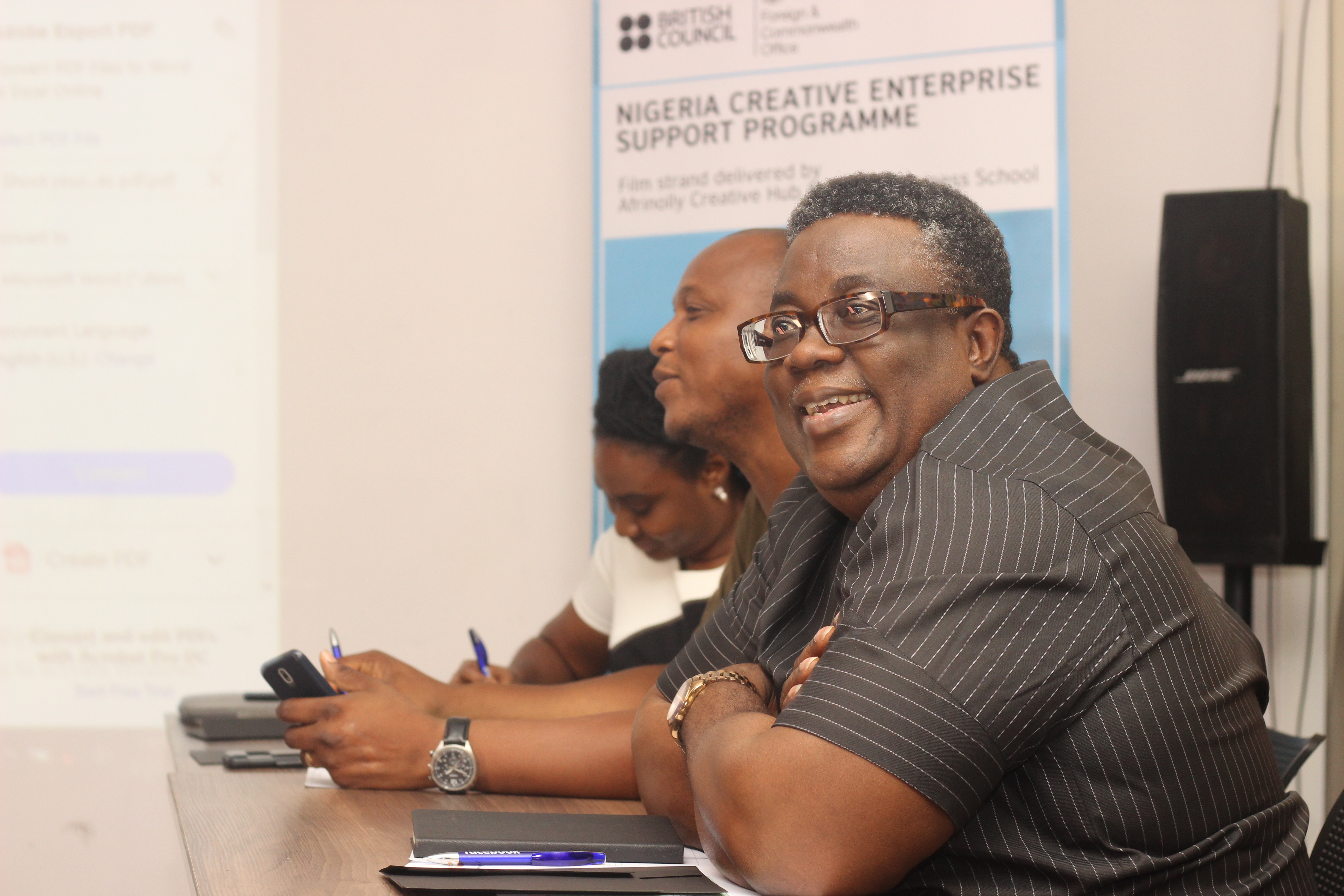 Entrepreneurs flaunt their creative prowess at the semi-final stage of the Nigeria Creative Enterprise Support Programme