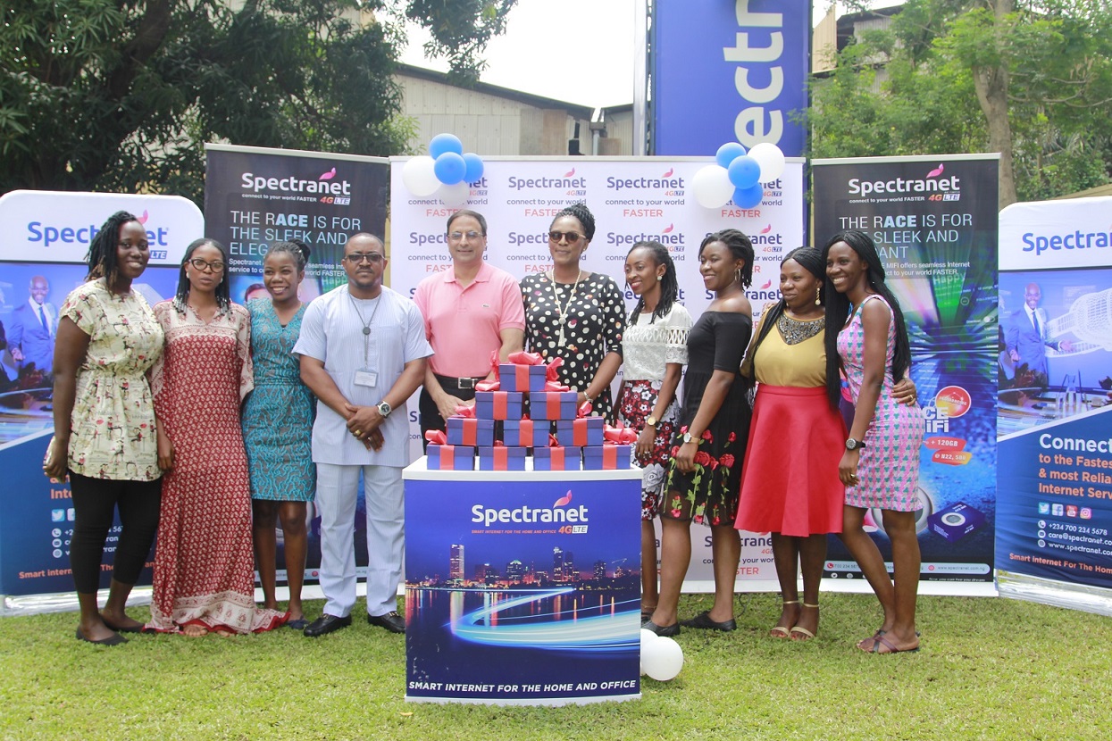 Spectranet Celebrates IWD 2019 with Celebrity Tina Mba and ACE MiFi