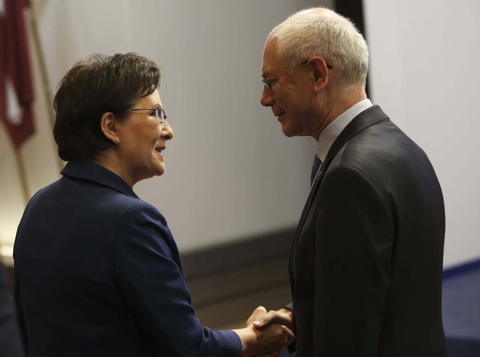 Ewa Kopacz; Herman Van Rompuy