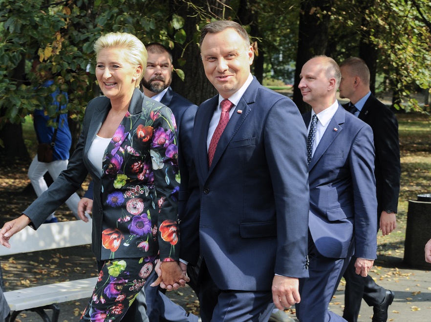 Agata Kornhauser-Duda i Andrzej Duda