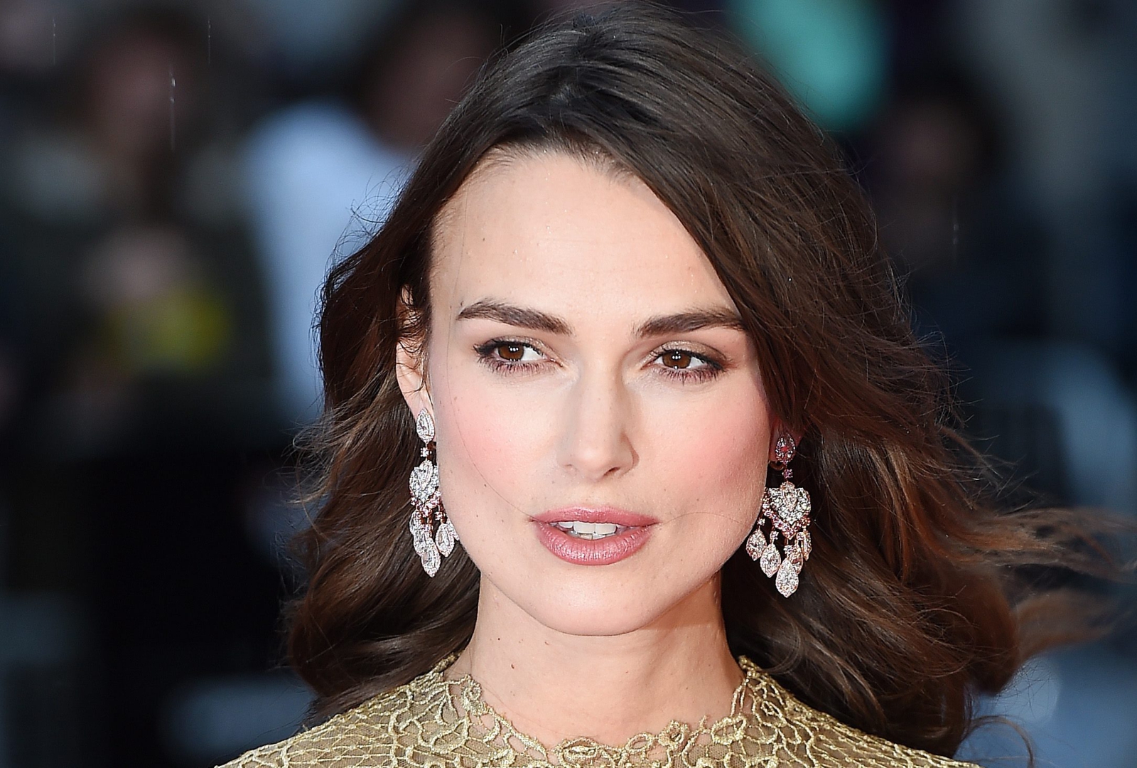 Keira Knightley na premierze