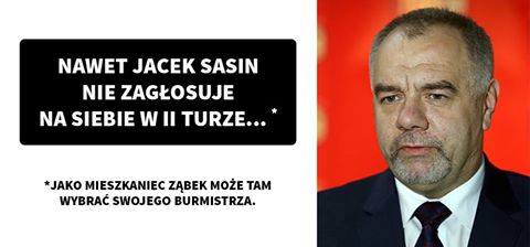 Kto będzie głosował na Jacka Sasina w II turze wyborów na prezydenta Warszawy? Na pewno nie Jacek Sasin.
