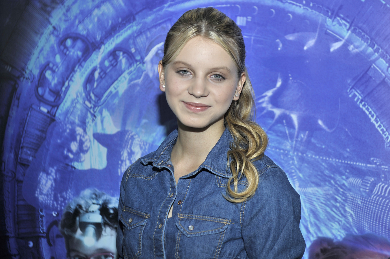 Klaudia Kulawik podczas premiery teledysku do filmu