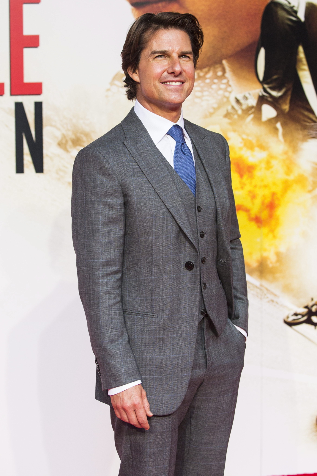 Tom Cruise na premierze