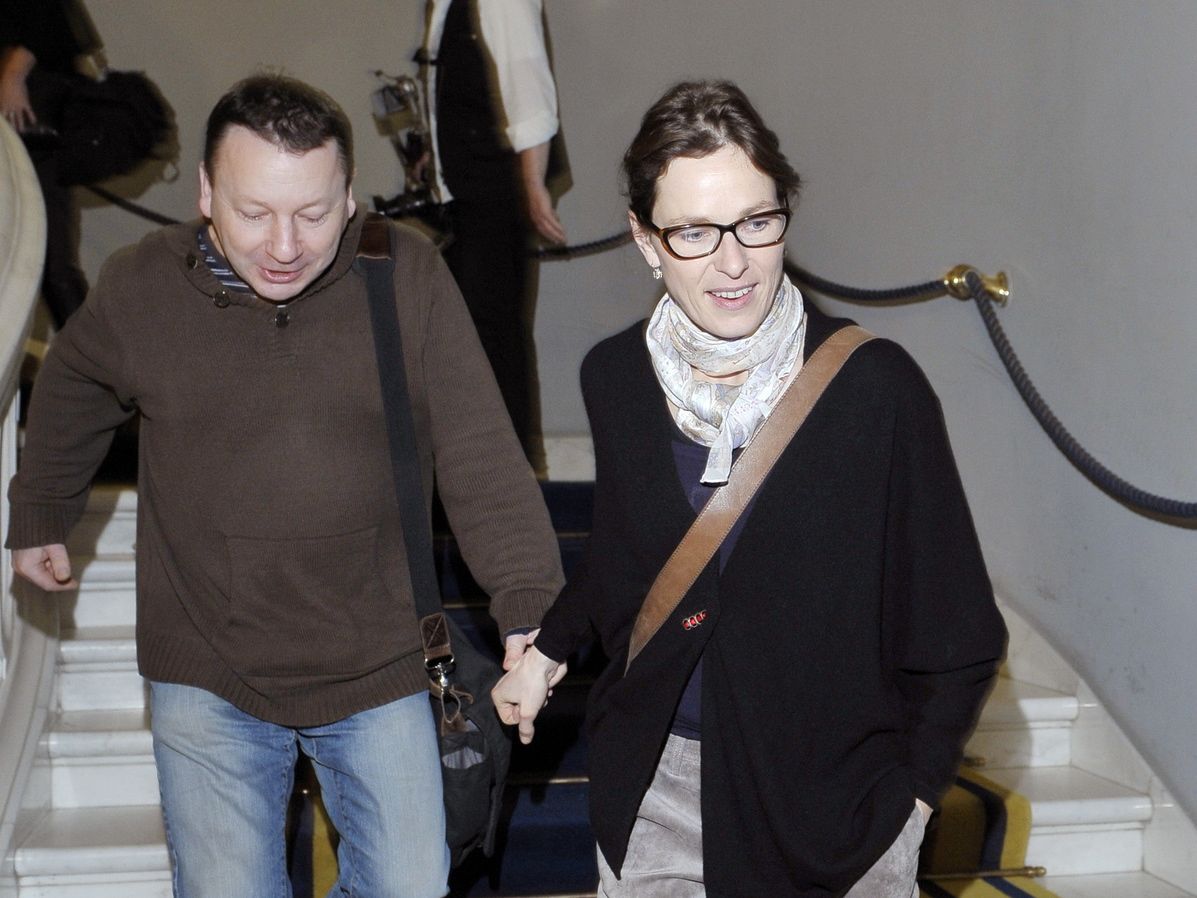Aleksandra Justa i Zbigniew Zamachowski