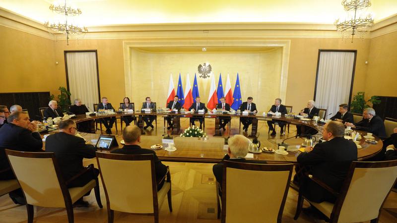 Spotkanie u premiera Donalda Tuska w sprawie wydarzeń na Ukrainie