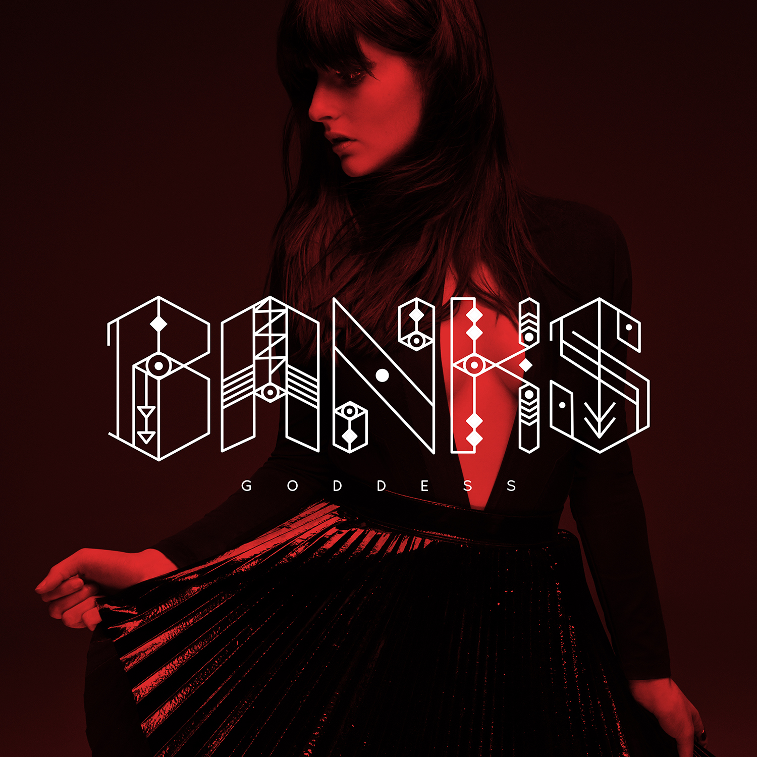 Banks na okładce albumu