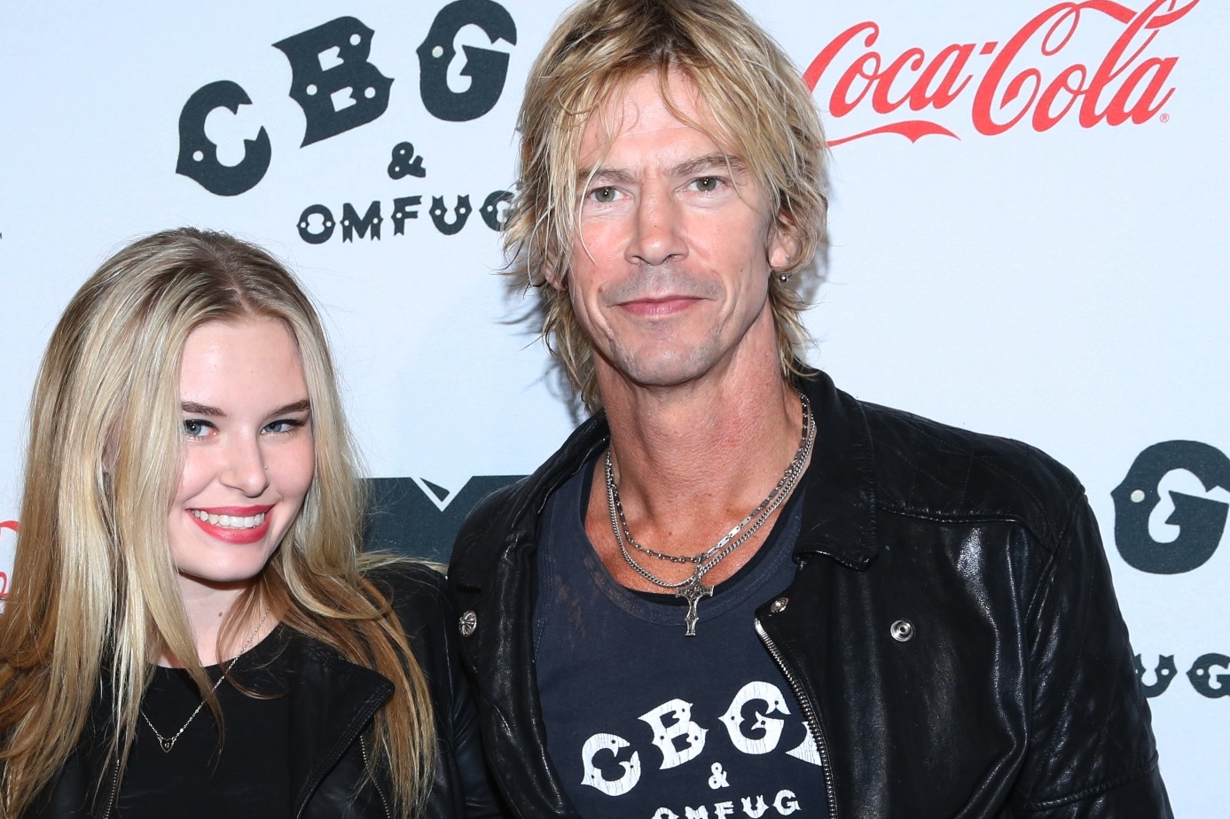 Grace McKagan z ojcem Duffem McKaganem