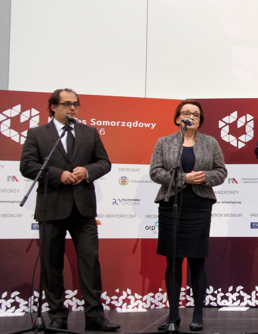 Marek Gróbarczyk i Anna Zalewska