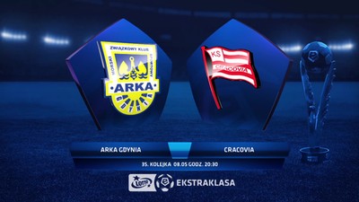 Arka - Cracovia (2:0): zobacz skrót meczu