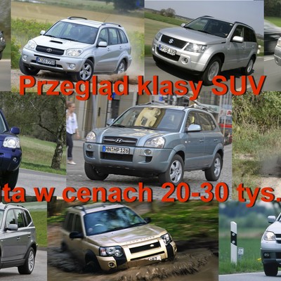 Którego SUV-a warto kupić za 20-30 tys. zł?