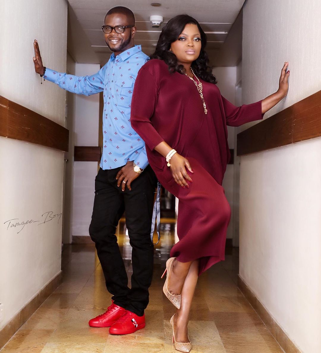 It would be recalled that Funke Akindele-Bello was arrested for hosting a house party to celebrate her husband, AbdulRasheed Bello's birthday in contravention of the lockdown order in Lagos. [Instagram/FunkeJenifaAkindele]