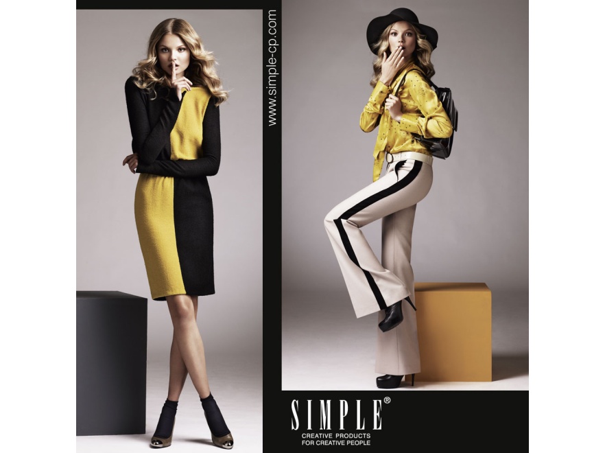 Simple Creative Products - Magdalena Frąckowiam w kampanii marki na sezon jesień/zima 2011/2012.
