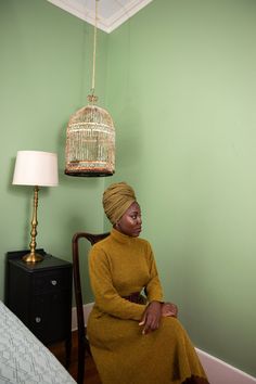 Style guide: 5 ways to style a headwrap 4 The full wrap {pinterest}