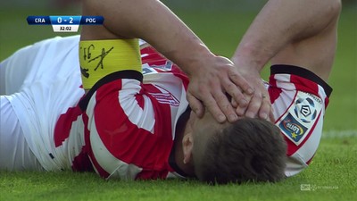 Cracovia - Pogoń (0:2): Decyzja Nawałki przybiła Piątka? Napastnik Cracovii nie wykorzystuje sytuacji sam na sam z bramkarzem!