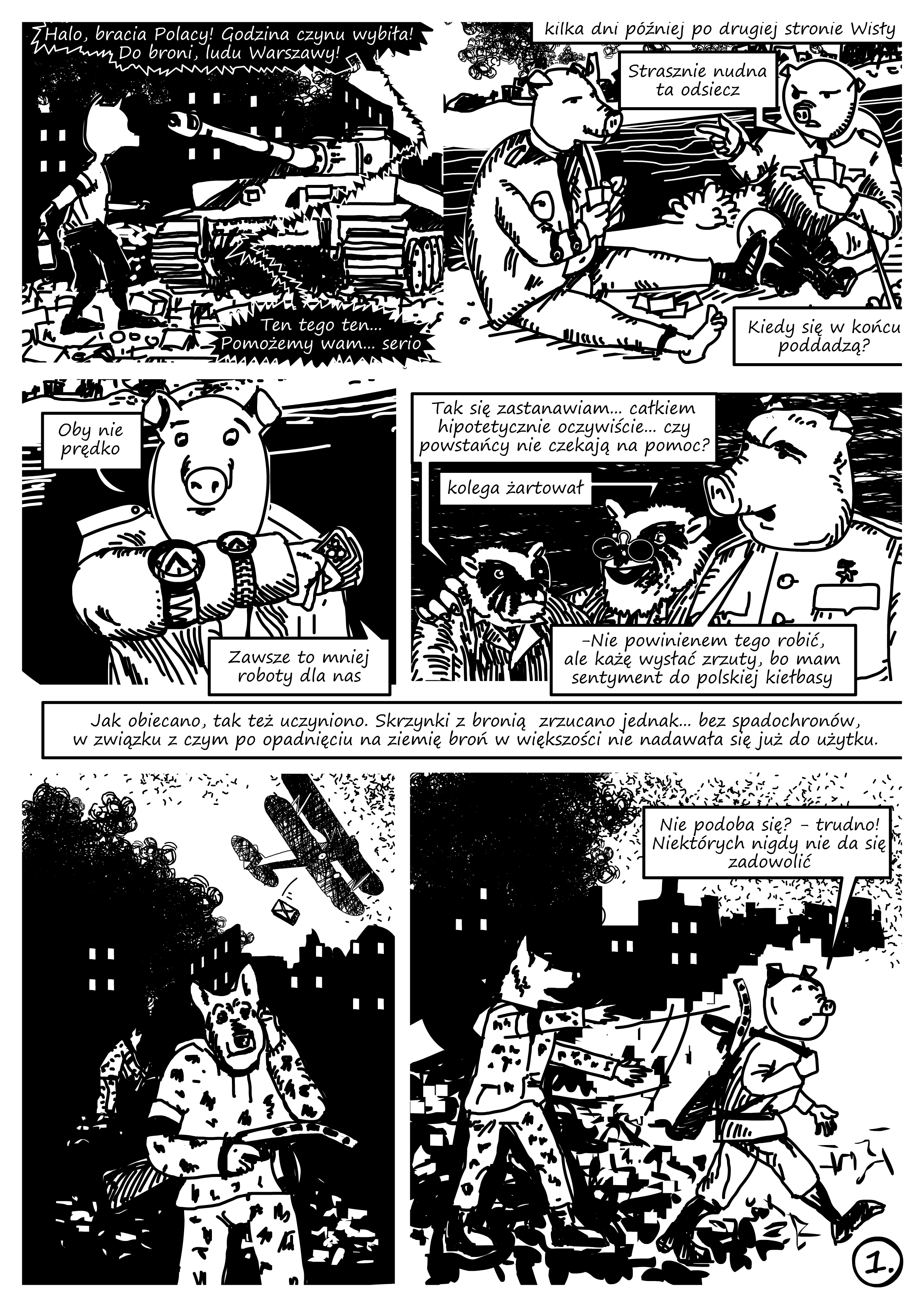 Powstanie '44 w komiksie