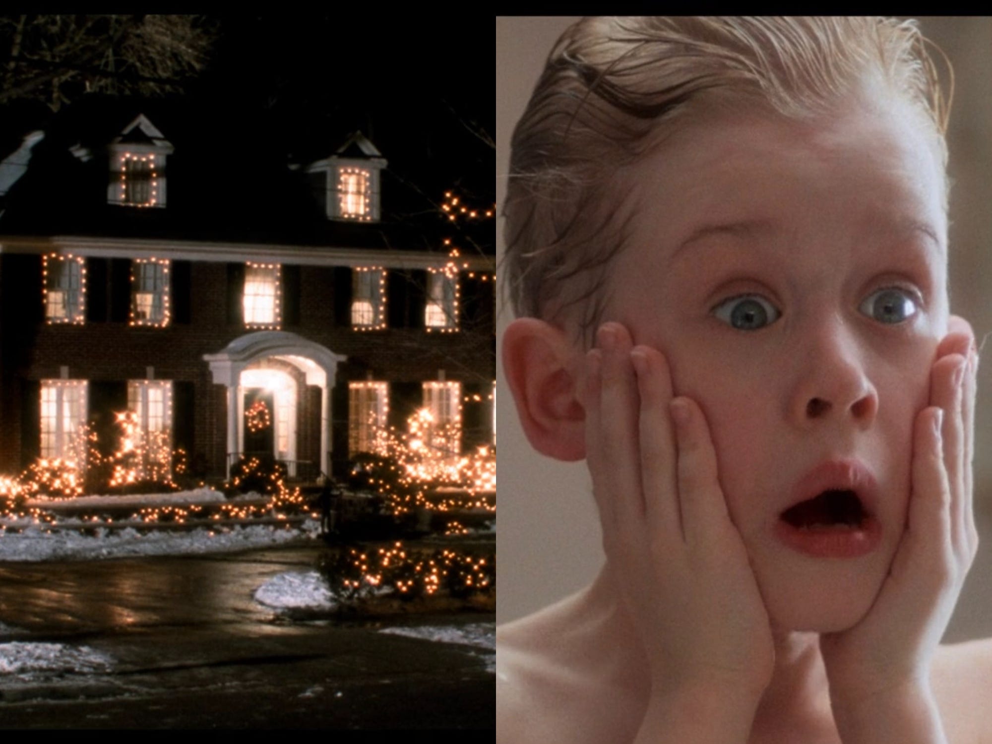 The home was the main filming location for the classic holiday film