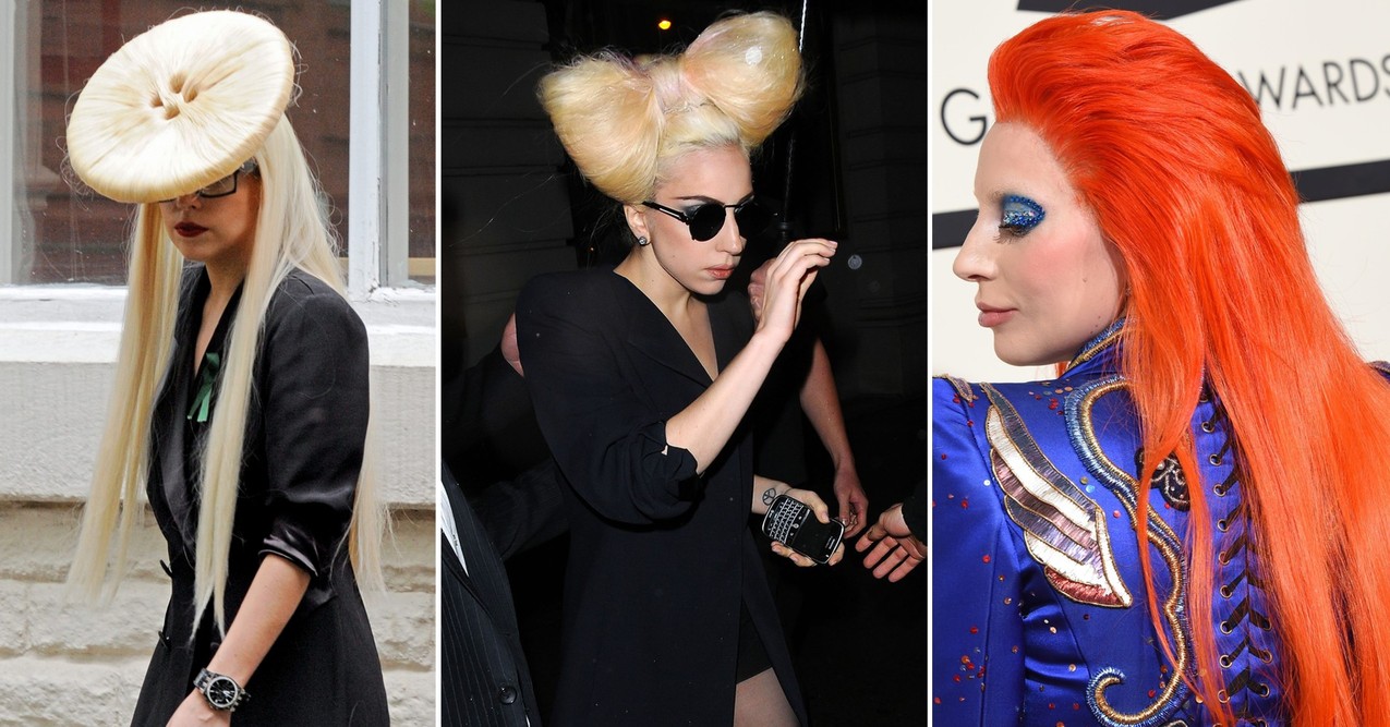 Finezyjne fryzury Lady Gagi