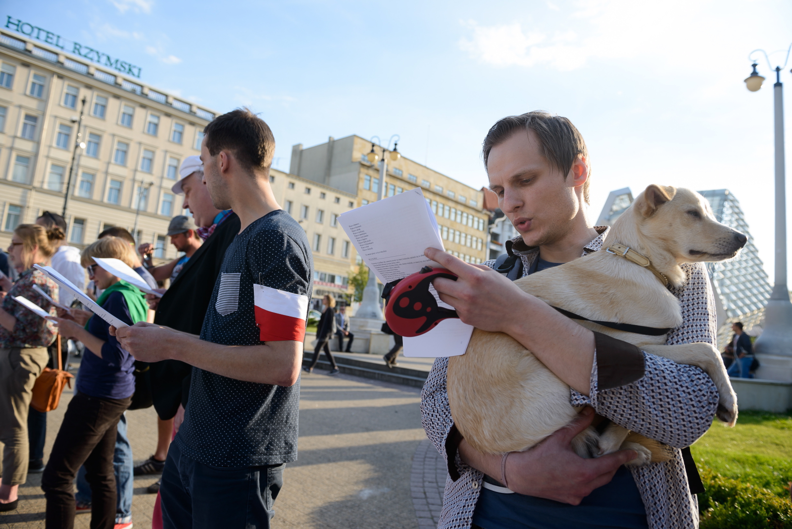 Publiczne czytanie tekstu sztuki