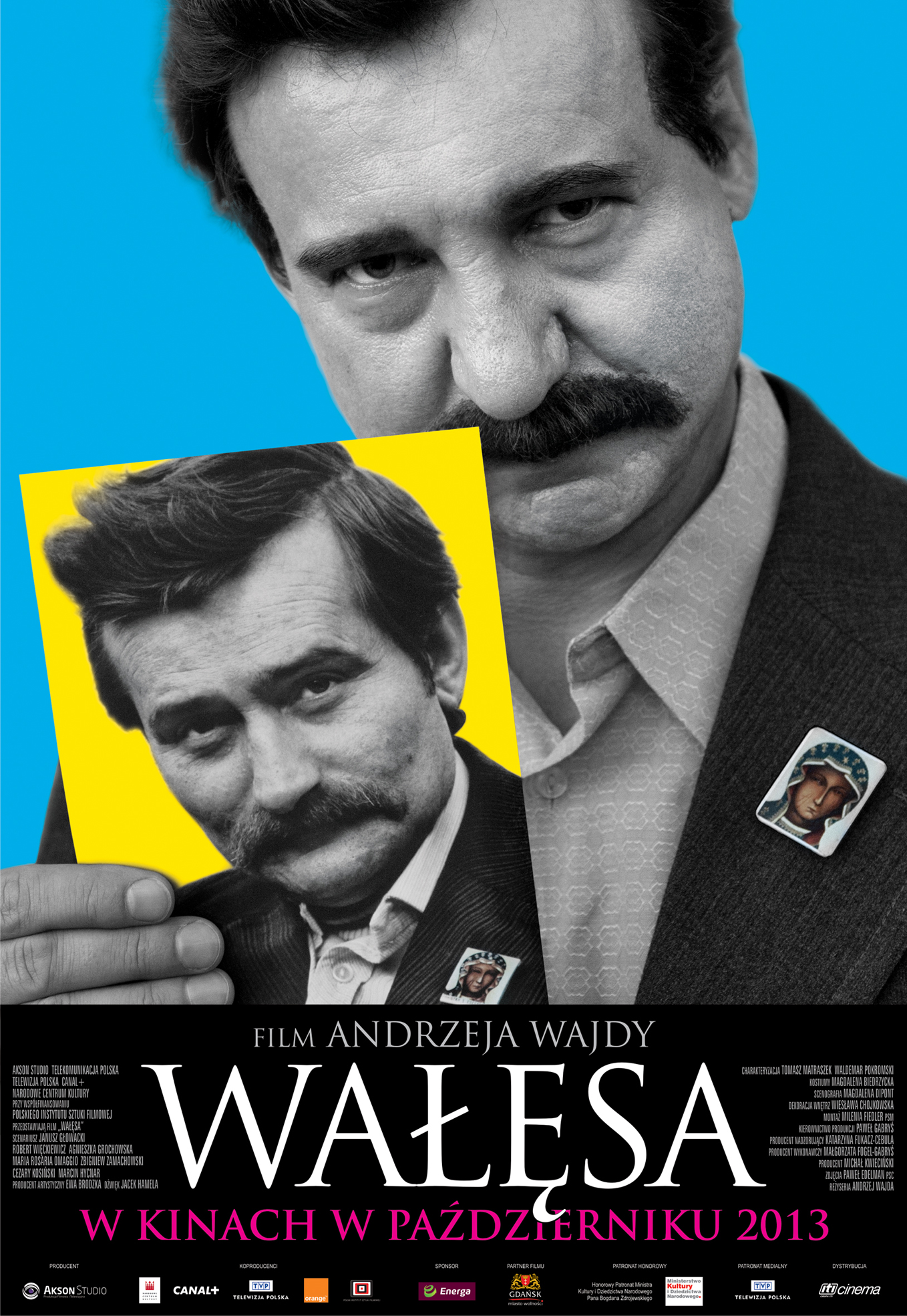 Robert Więckiewicz na plakacie teaserowym filmu