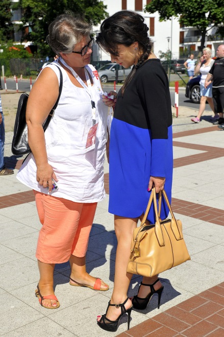 Dorota Zawadzka i Beata Tadla