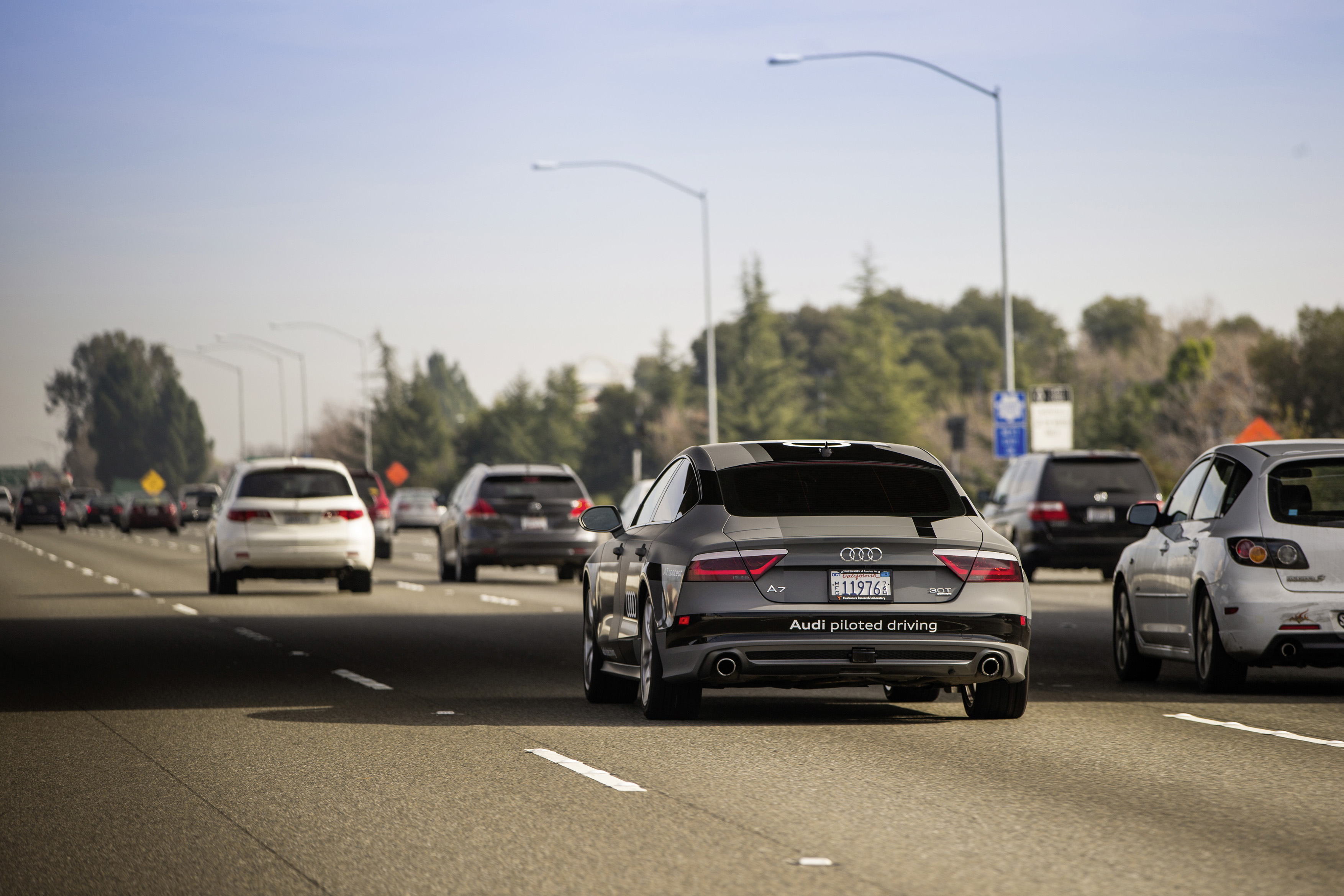 Audi A7 piloted driving concept
