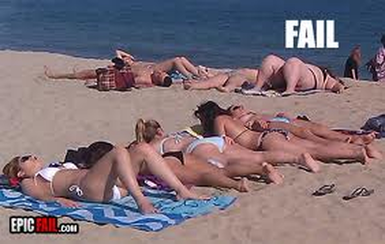 Plażowe wpadki