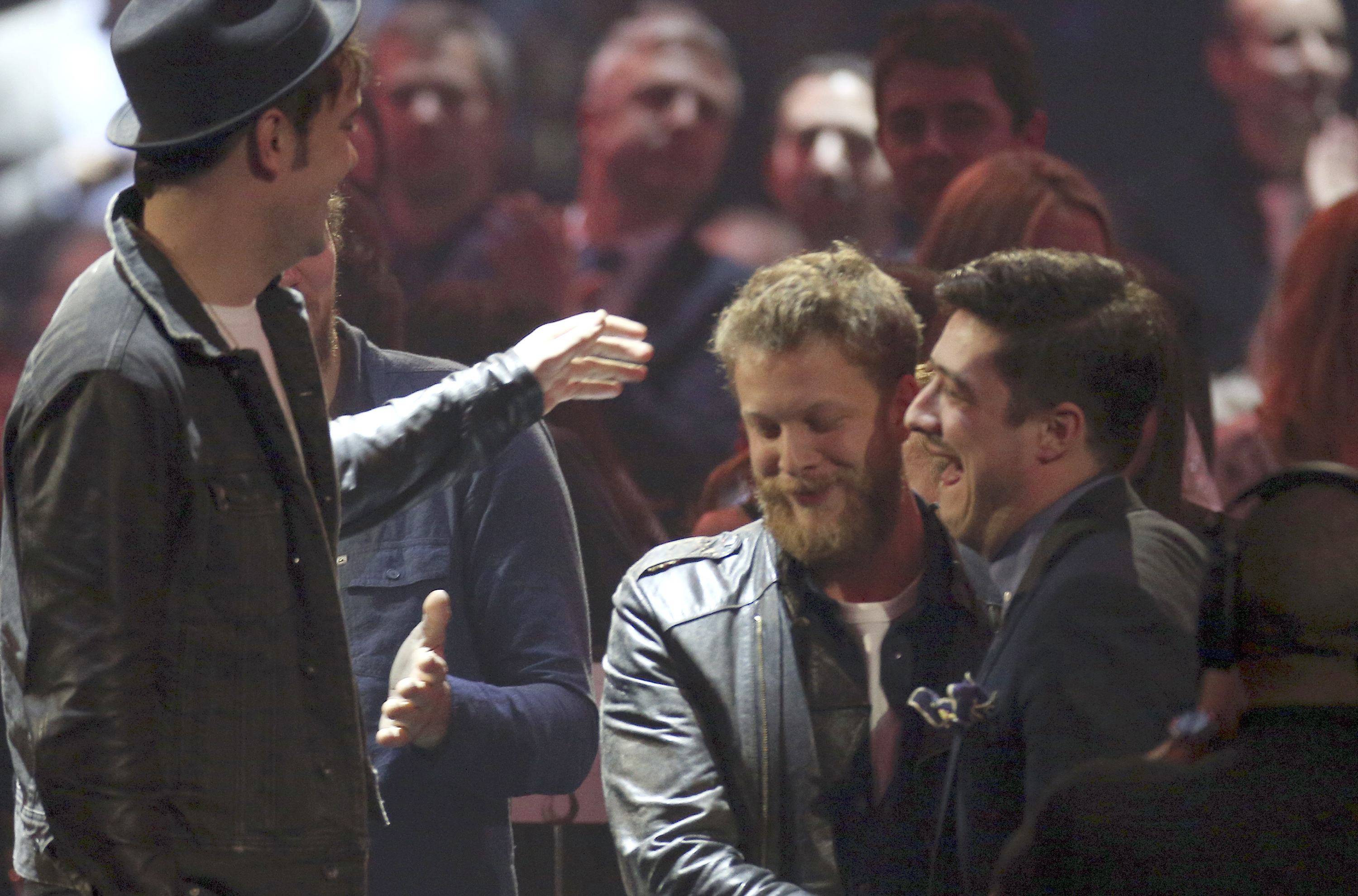 Mumford and Sons na Brit Awards 2013