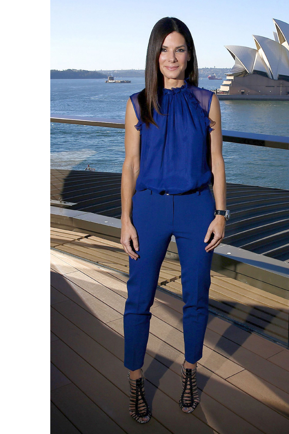 Sandra Bullock Sydneyben új filmje promóján Glamour