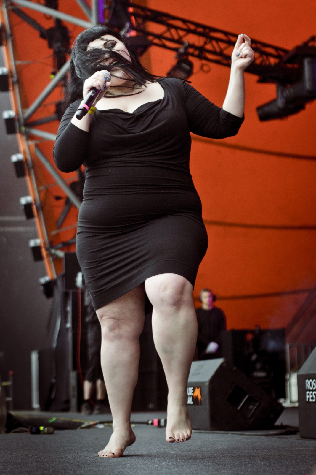 Beth Ditto i Gossip na Roskilde Festival