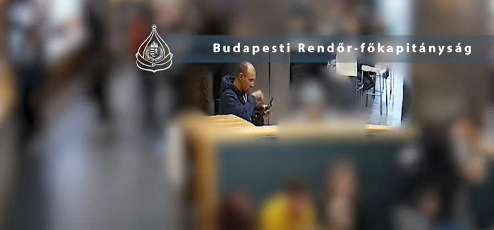 Nagy erőkkel keresi a rendőrség ezt a férfit: egy látássérült nőt lopott meg a Westendben – videó