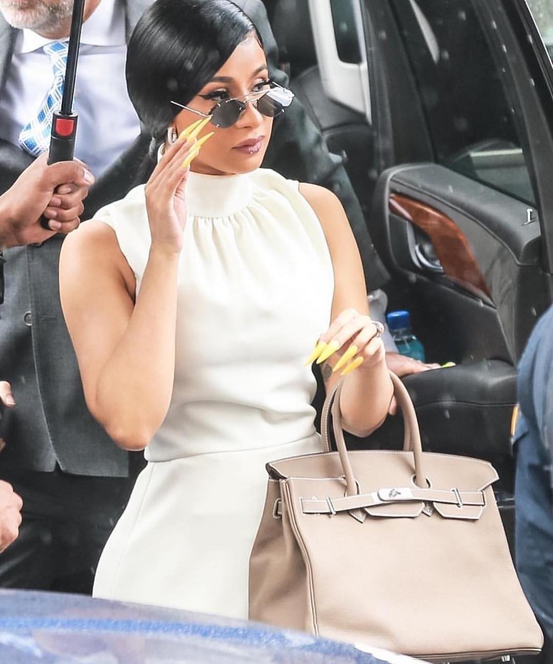 TMZ reports that Cardi B has been indicted with 14 charges, including 2 counts of felony attempted assault with intent to cause serious physical injury [Instagram/IamCardiB]