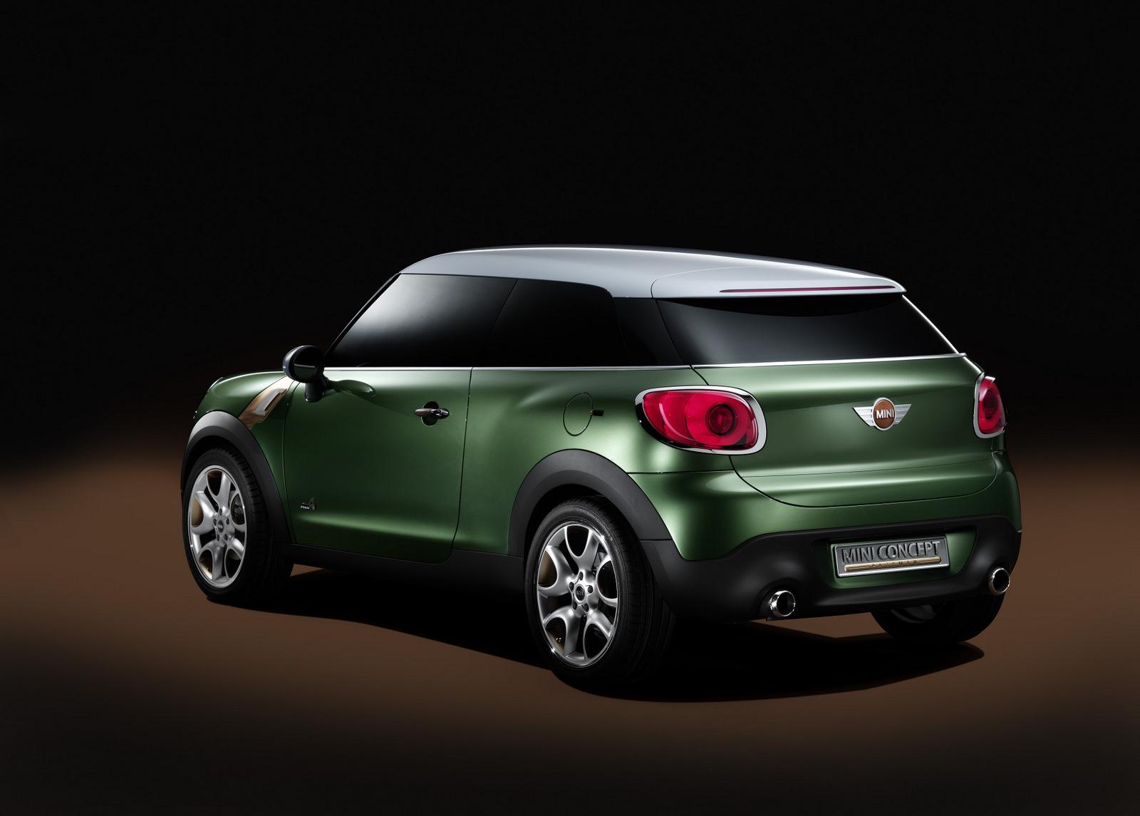 Podczas jubileuszowego salonu samochodowego w Detroit (styczeń 2011) Mini zaprezentuje trzydrzwiowy prototyp o nazwie paceman