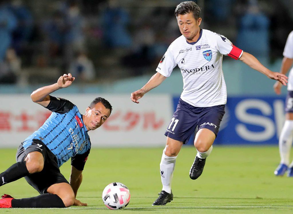 Japan\'s golden oldie \'King Kazu\' eager to play on at 54