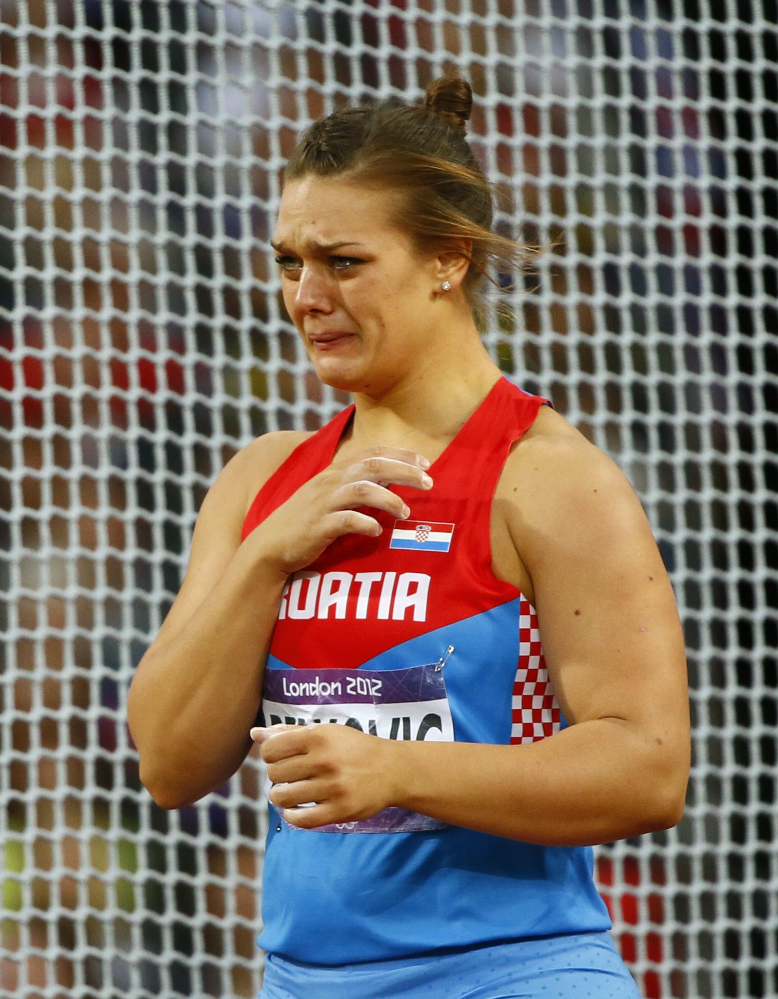 Łzy sportowców - Chorwatka Sandra Perković