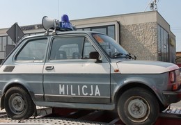 Youngtimer Warsaw 2015 - parada pod Stadionem Narodowym