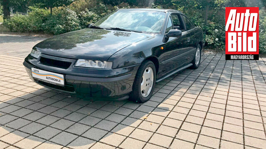 Hihetetlen de igaz: ilyen egy 20 éves Opel Calibra 20 ezer kilométerrel