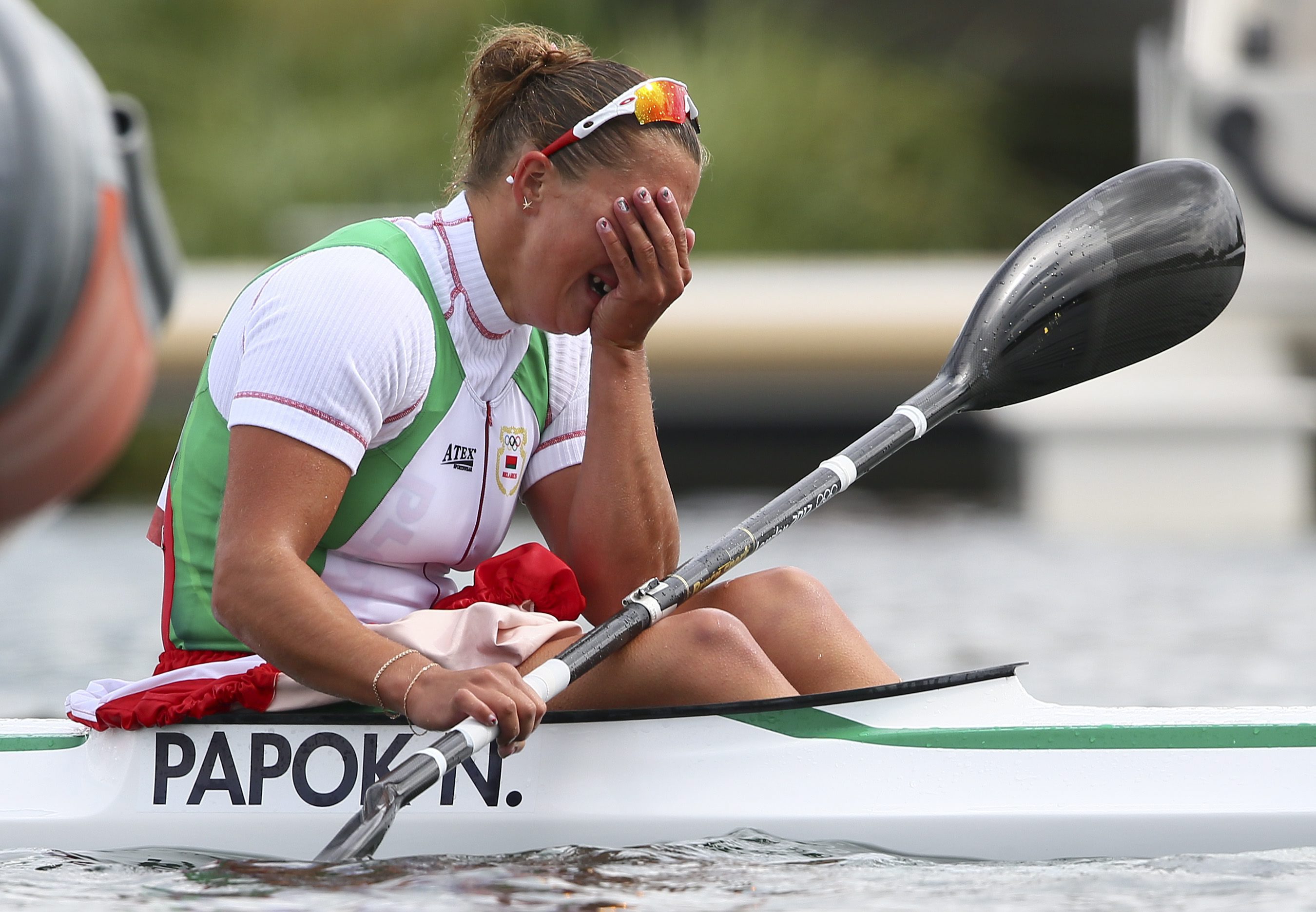 Łzy sportowców - Białorusinka Nadzieja Papok