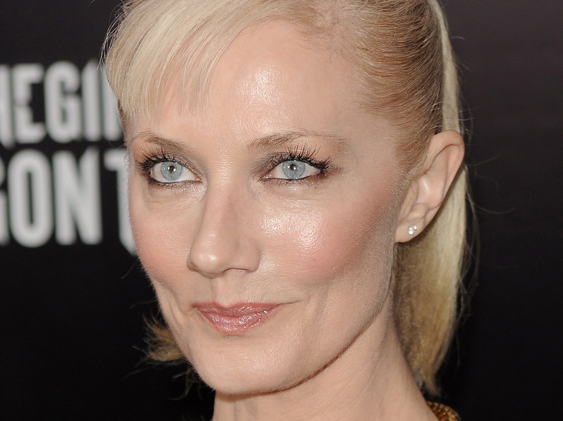 Joely Richardson na premierze w Nowym Jorku