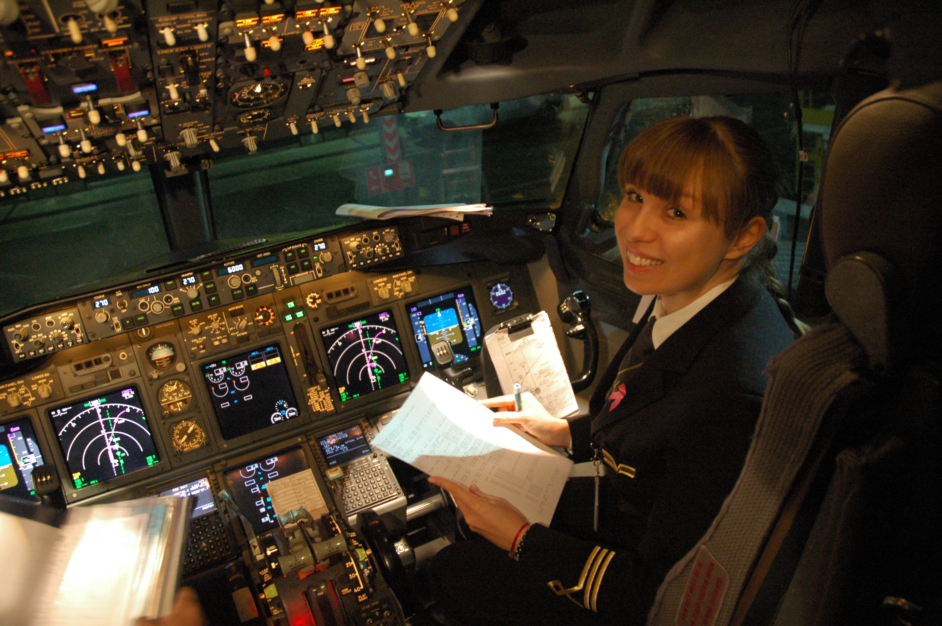 Magda Majcher - kariera pilota Boeinga 737 w PLL LOT