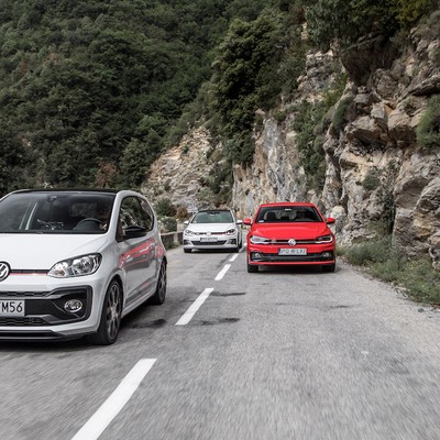 Volkswagen GTI w Alpach