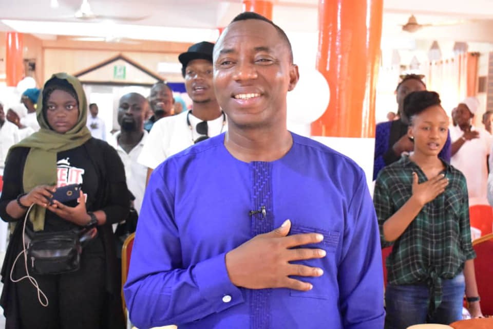 Presidential candidate of the African Action Congress (AAC), Omoyele Sowore