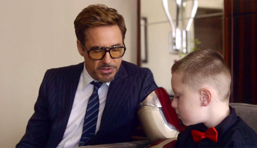 Robert Downey Jr. dał niepełnosprawnemu 7-latkowi