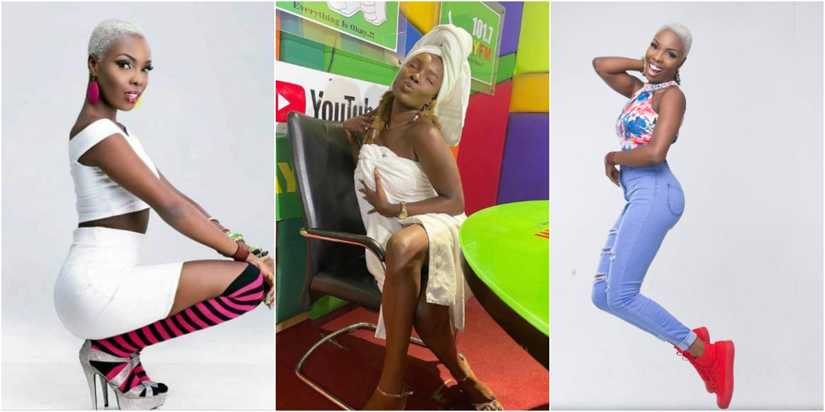 Feli Nuna Appears In Towel only for Interview, Ghanaians react