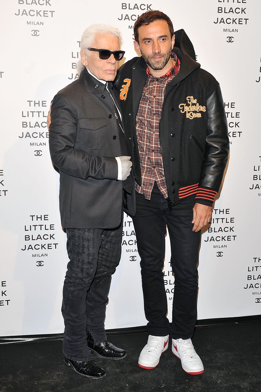Riccardo Tisci i Karl Lagerfeld / Getty Images