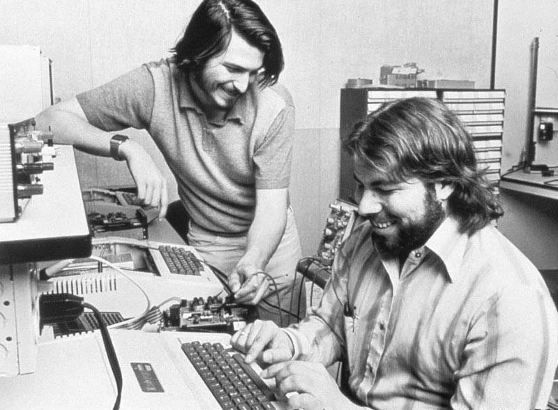 steve jobs gal 01 Steve Jobs w pionierskich czasach ze wspo´lnikiem