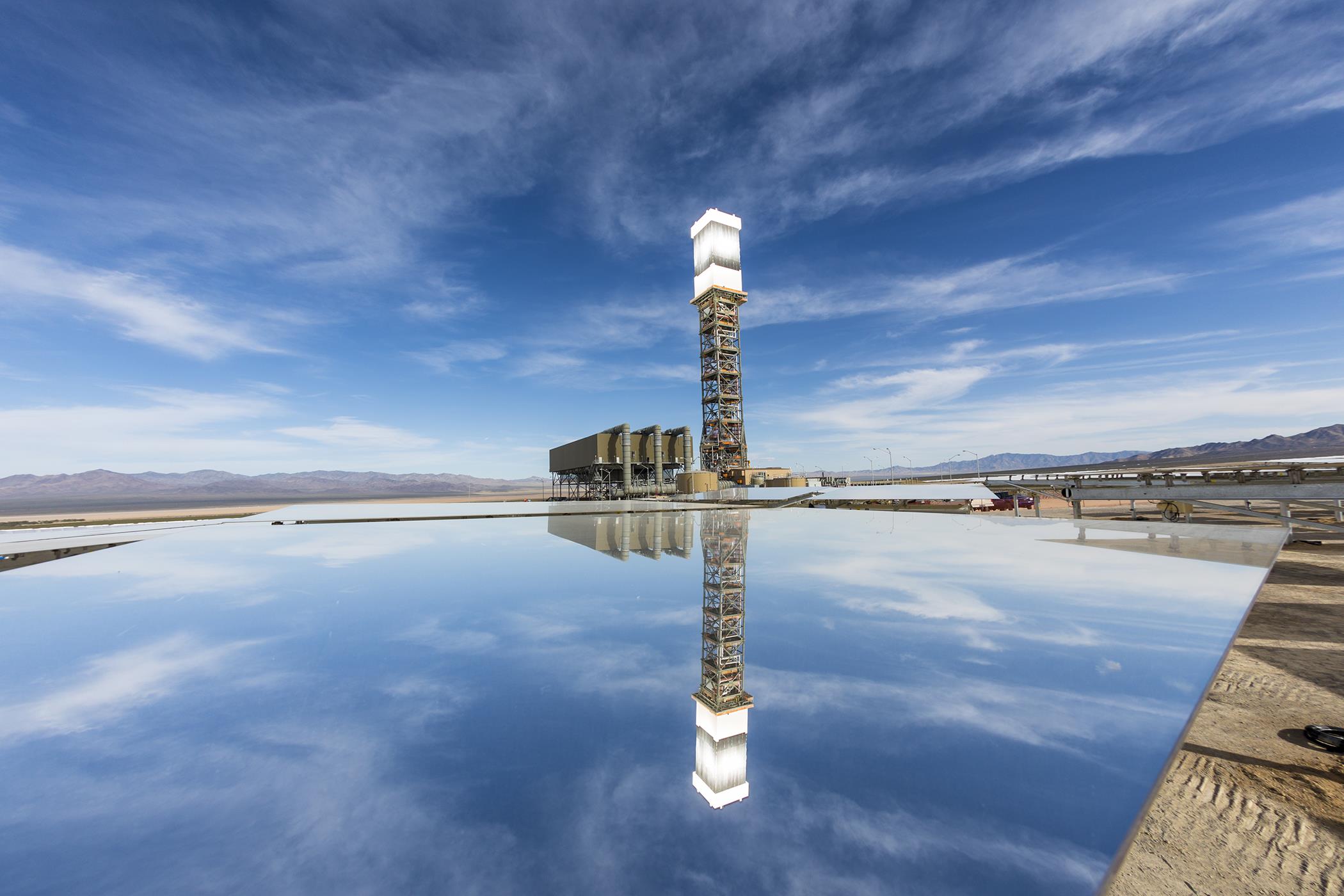 elektrownia słoneczna IVANPAH