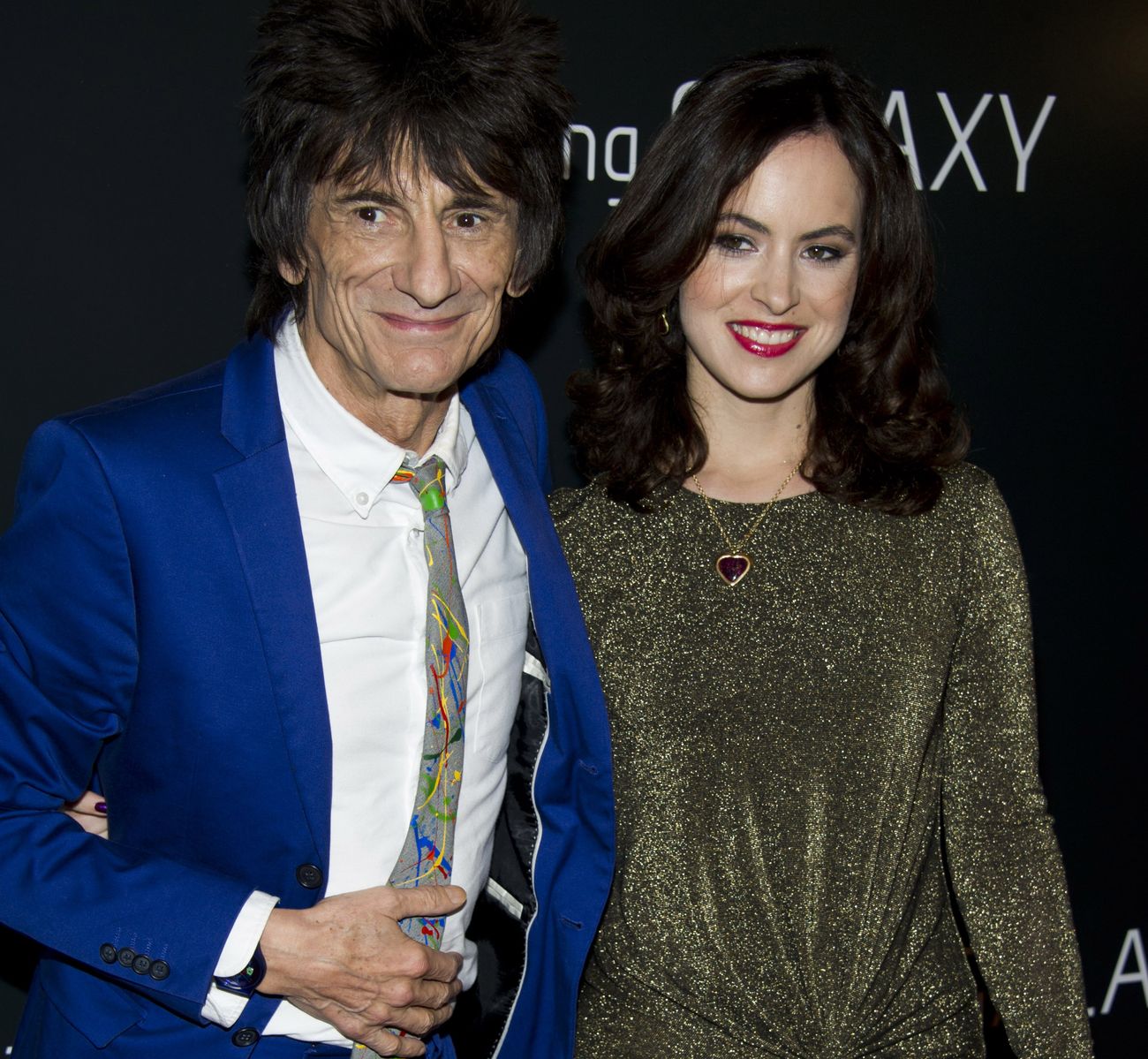 Ronnie Wood i Sally Humphries