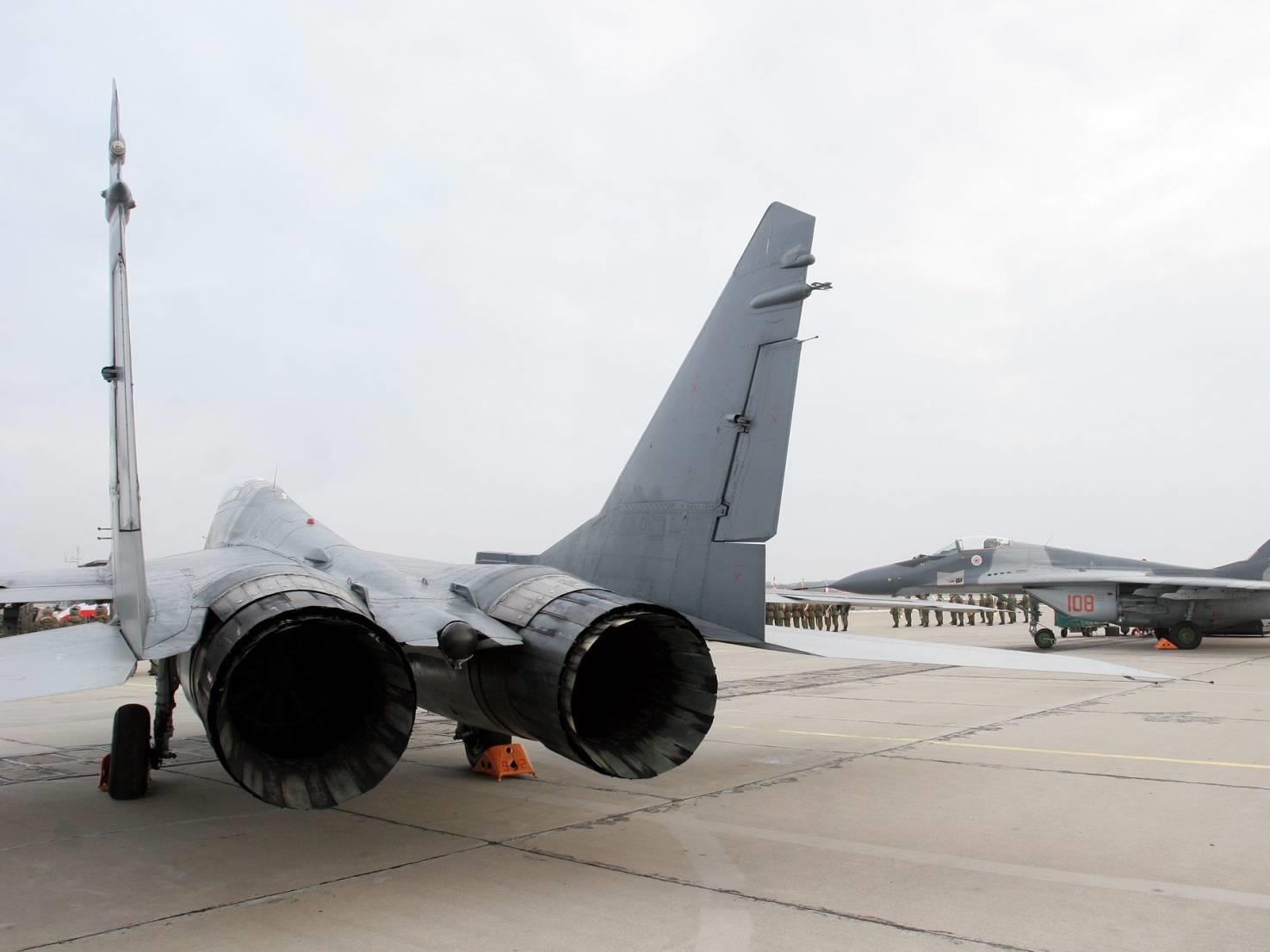 MiG 29 8 Mińsk Mazowiecki siły powietrzne wojsko polskie