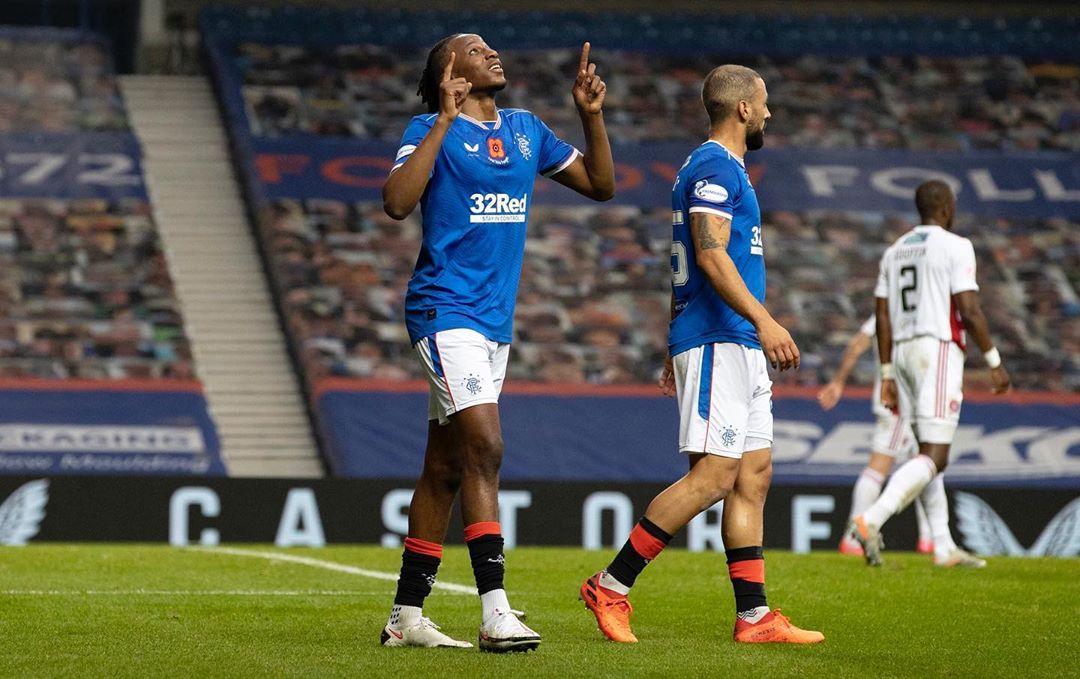 Joe Aribo (Instagram/Rangers)